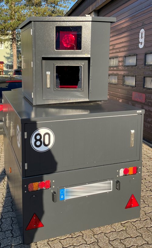 Effizient und flexibel nutzbar: Die Stadt setzt ab sofort eine neue Geschwindigkeitsmessanlage ein. Foto: Stadt Oldenburg