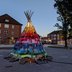 Vorschau: Das Tipi auf dem Klingenbergplatz Richtung Alter Postweg. Foto: Stadt Oldenburg