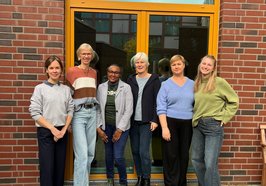 Franziska Breul (1. von links) und ihr Team sind im Stadtteiltreff Kreyenbrück Ansprechpartnerinnen für die Bürgerinnen und Bürger. Foto: Stadt Oldenburg