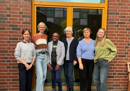 Franziska Breul (1. von links) und ihr Team sind im Stadtteiltreff Kreyenbrück Ansprechpartnerinnen für die Bürgerinnen und Bürger. Foto: Stadt Oldenburg