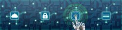 Digitalisierungssymbole: eine Roboterhand wählt ein Symbol an. Foto: Fotohansel/Fotolia.com Digitalisierungssymbole: eine Roboterhand wählt ein Symbol an. Foto: Fotohansel/Fotolia.com