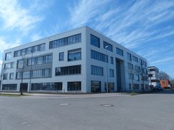 Foto eines Gebäudes im Technologiepark aus dem Jahr 2020 2020 Foto: Stadt Oldenburg