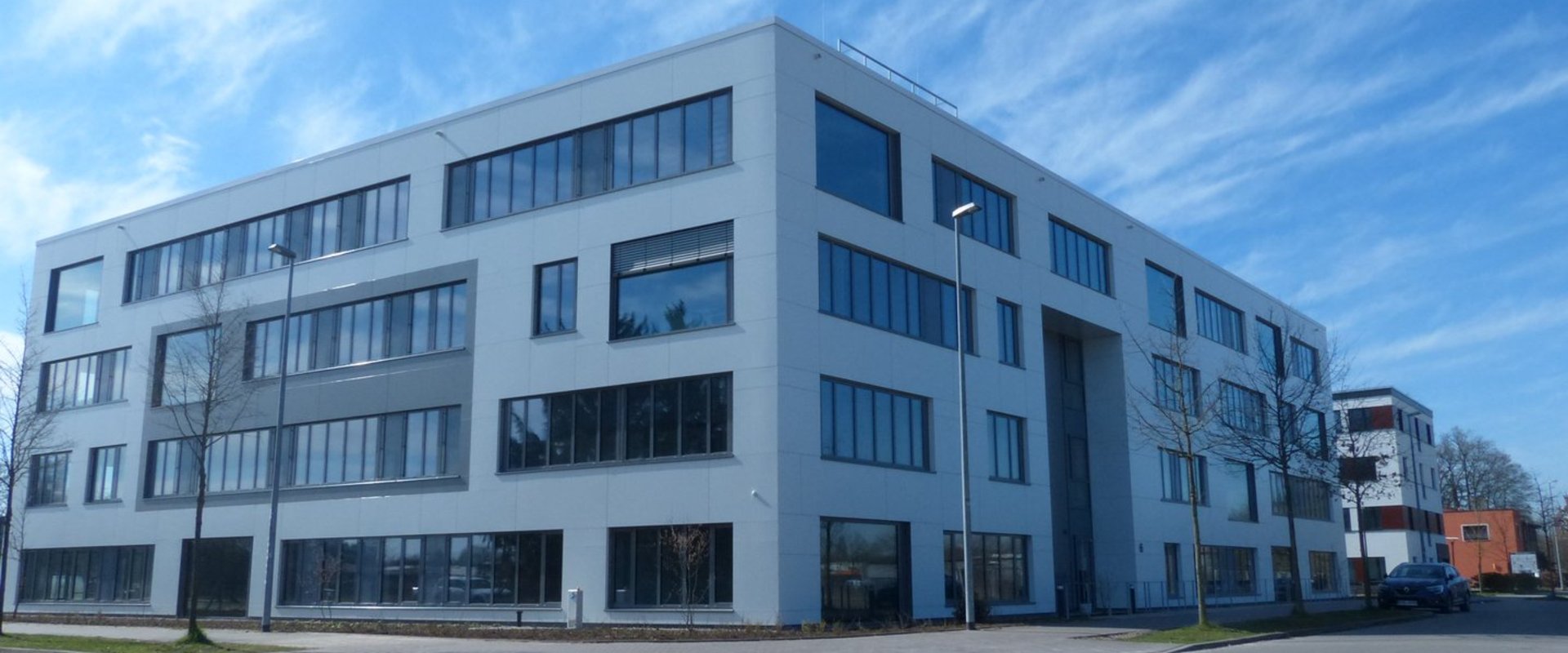 Foto eines Gebäudes im Technologiepark aus dem Jahr 2020. Foto: Stadt Oldenburg