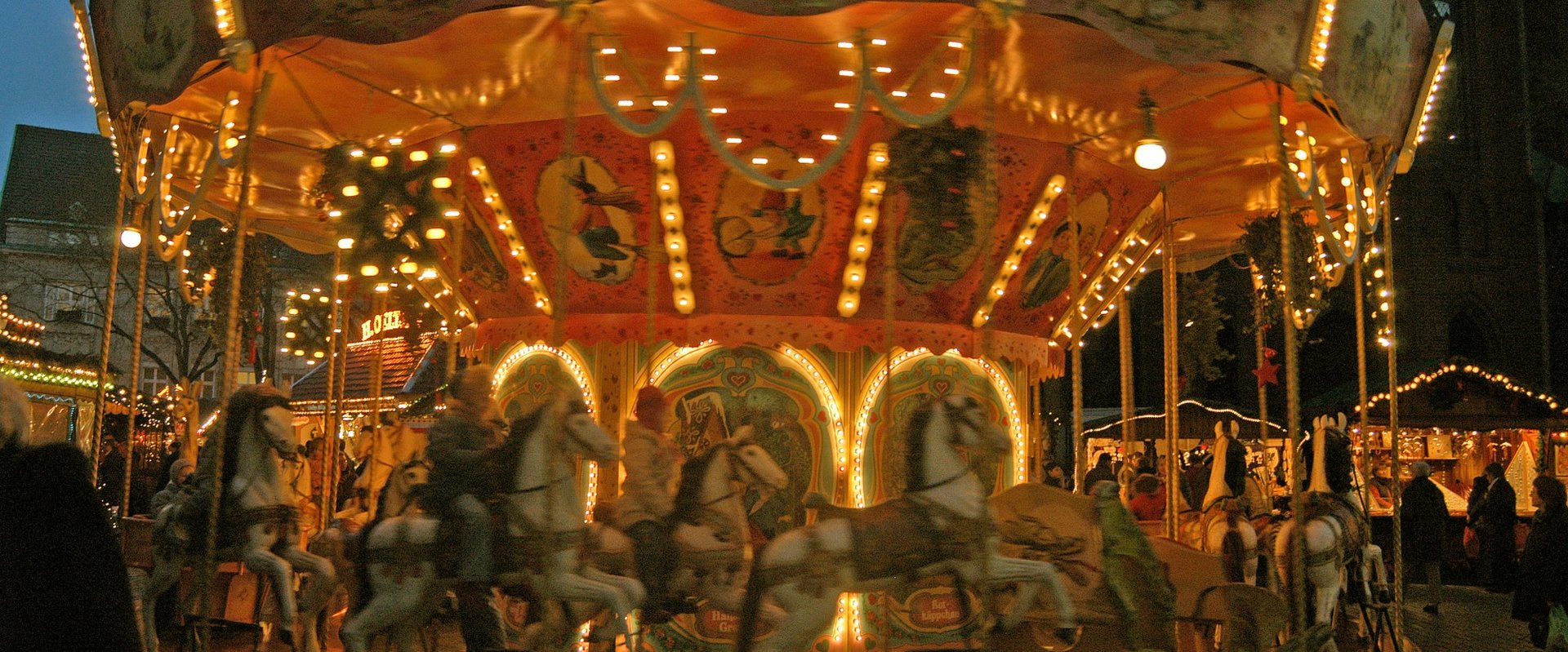 Kinderkarussell auf dem Lamberti-Markt. Foto: Stadt Oldenburg