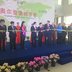 Vorschau: Mitglieder der Oldenburger Delegation und Vertreterinnen und Vertreter des Sino-German Ecoparks stehen auf einer Bühne und durchschneiden ein Band. Foto: Stadt Oldenburg