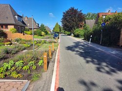 Blick in den Quellenweg. Foto: Stadt Oldenburg