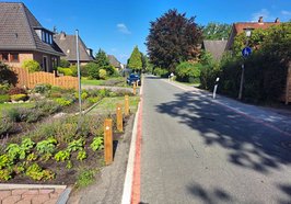 Blick in den Quellenweg. Foto: Stadt Oldenburg