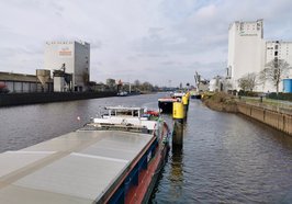 Der Schiffsumschlag blieb 2025 mit insgesamt 798.757 Tonnen die tragende Säule des Oldenburger Hafens. Foto: Stadt Oldenburg