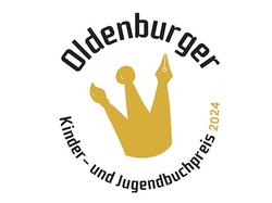 Logo Kinder- und Jugendbuchpreis 2024. Bild: Stadt Oldenburg