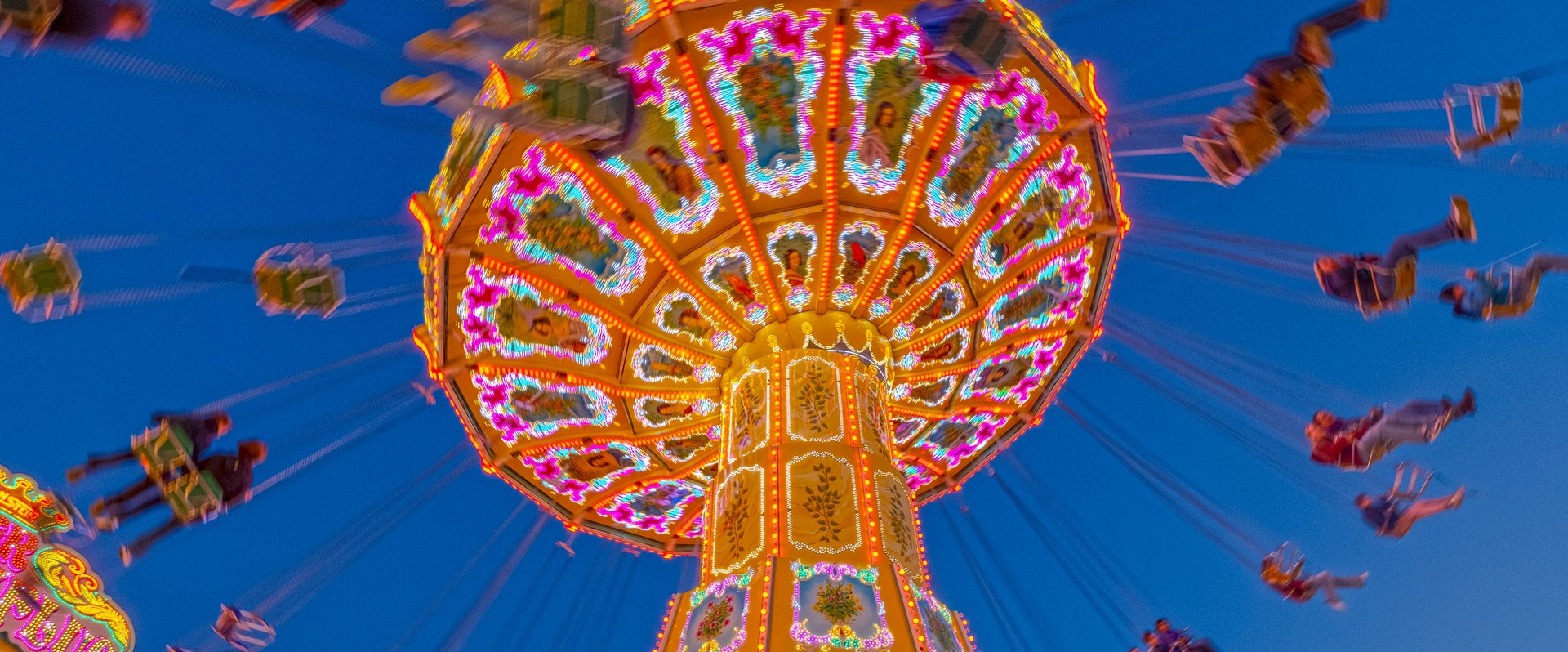 Der Wellenflug auf dem Kramermarkt 2024. Foto: Sascha  Stüber