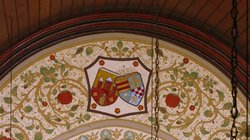 Das Oldenburger Stadtwappen im großen Ratssaal. Foto: Stadt Oldenburg Das Oldenburger Stadtwappen im großen Ratssaal. Foto: Stadt Oldenburg