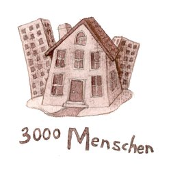 Der Fliegerhorst soll einmal zum Zuhause von rund 3.000 Menschen werden. Illustration: Gloria Jasionowski