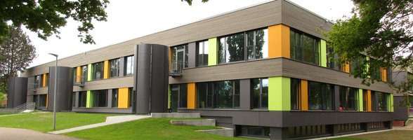 Fassade der IGS Kreyenbrück. Foto: Stadt Oldenburg