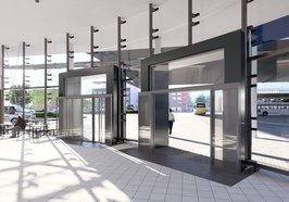 So soll der Eingangsbereich am nördlichen Teil des Hauptbahnhofs nach dem Umbau aussehen. Foto: Jabro Planungsgesellschaft mbH