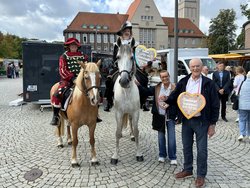Foto vom Grafenritt am 9. September 2026 in Delmenhorst. Foto: Stadt Oldenburg