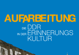 Ankündingskarte Ausstellung „Die DDR in der Erinnerungskultur“. Flyer: Bundesstiftung Aufarbeitung