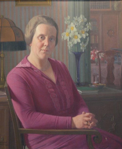 Bernhard Winter, Porträt von Helene Tappenbeck, 1926 © Stadtmuseum Oldenburg