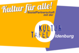 Kultur für alle. KULTUR TAFEL Oldenburg. Logo: KulturTafel Oldenburg