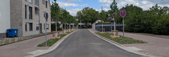 Verbindungsstraße zugunsten des Klinikums: Der erste Bauabschnitt zwischen der Münnichstraße und der Straße An den Voßbergen. Foto: Stadt Oldenburg