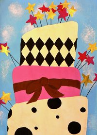 Kristina Husmann, Die Torte zum Himmel, Malerei