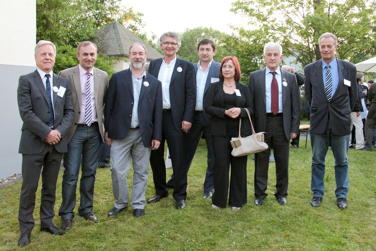 Gruppenbild der Delegationsleitungen. Foto: Hergen Griesbach/CeWe Color