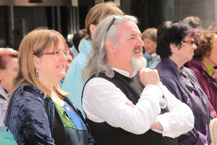 Auftritt der Shanty-Chöre Oldenburg und Sassnitz. Foto: Hergen Griesbach/CeWe Color