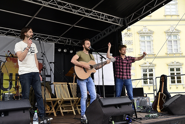 Improtheater mit Wortspiel bei UN!TE. Foto: Janina Rahn