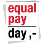 Logo des equal pay day. Grafik: Business and Professional Women Germany e.V.