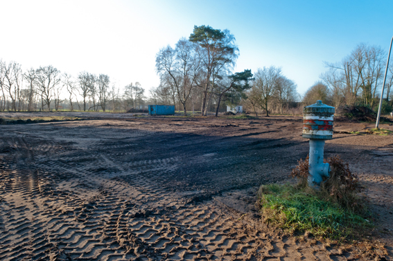 Peter Duddek Fläche der ehemaligen Kanadischen Siedlung. Foto: Peter Duddek