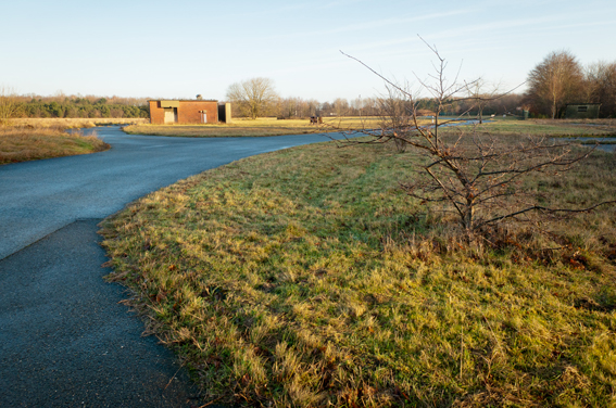 Peter Duddek Flugbetriebsbereich mit Blick in Richtung Alexanderstraße. Foto: Peter Duddek