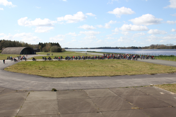 Stadt Oldenburg Bürgerinnen und Bürger bei der Fahrradtour. Foto: Stadt Oldenburg