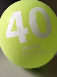 40 Jahre Musikschule der Stadt Oldenburg Ballon. Foto: Stadt Oldenburg