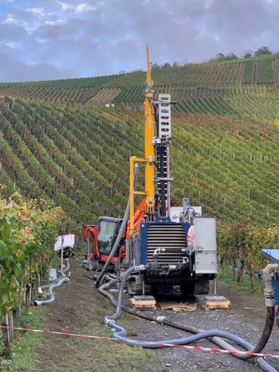 Bohrfahrzeug_Nahwärmenetze, Quelle Ortsgemeinde Rech