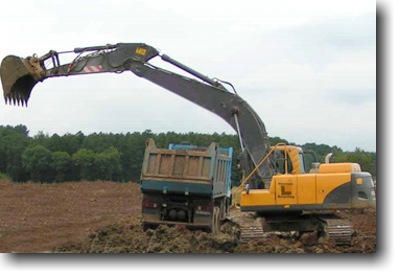 Bagger. Foto: Stadt Oldenburg