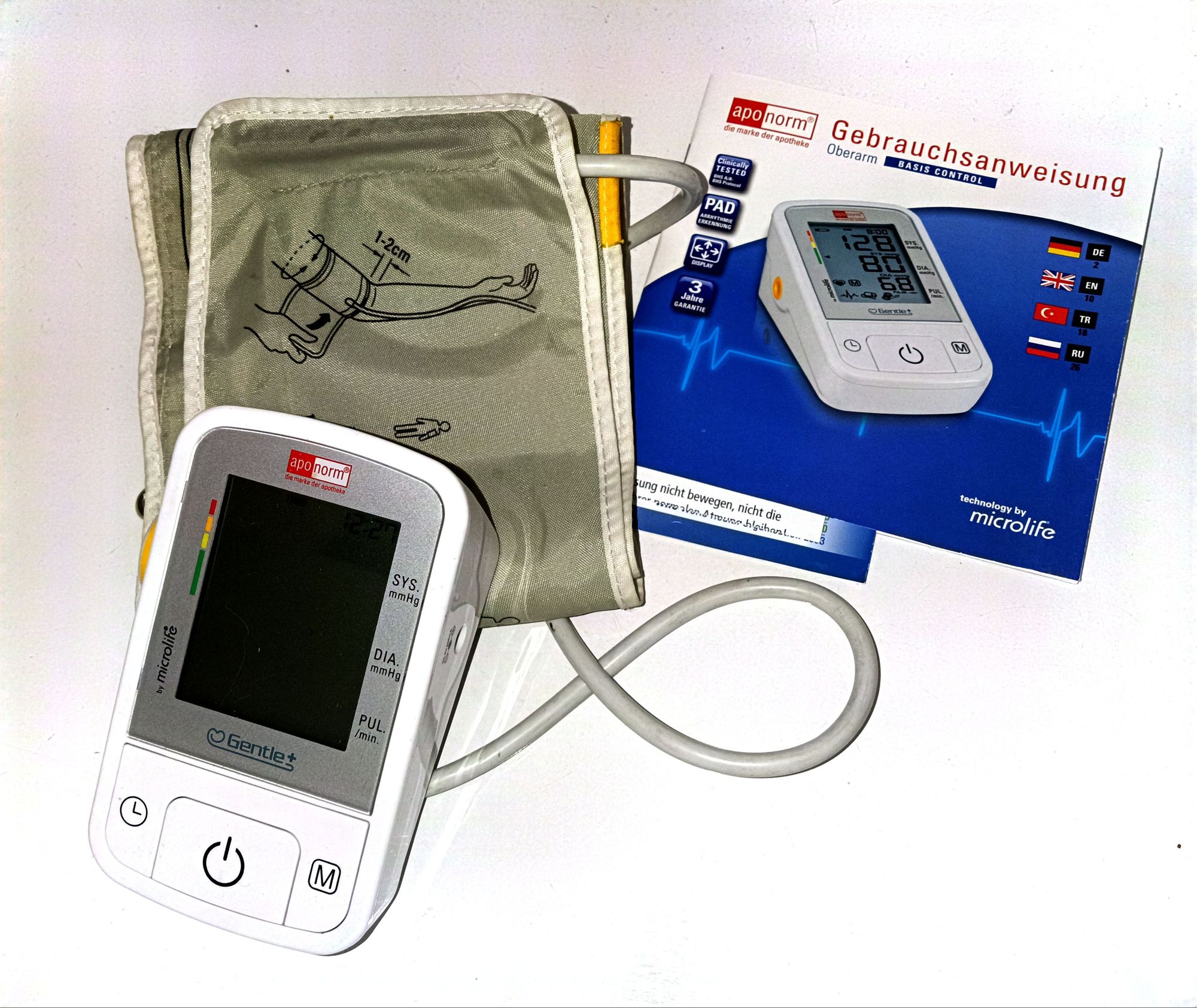 Oberarm-Blutdruckmessgerät Aponorm