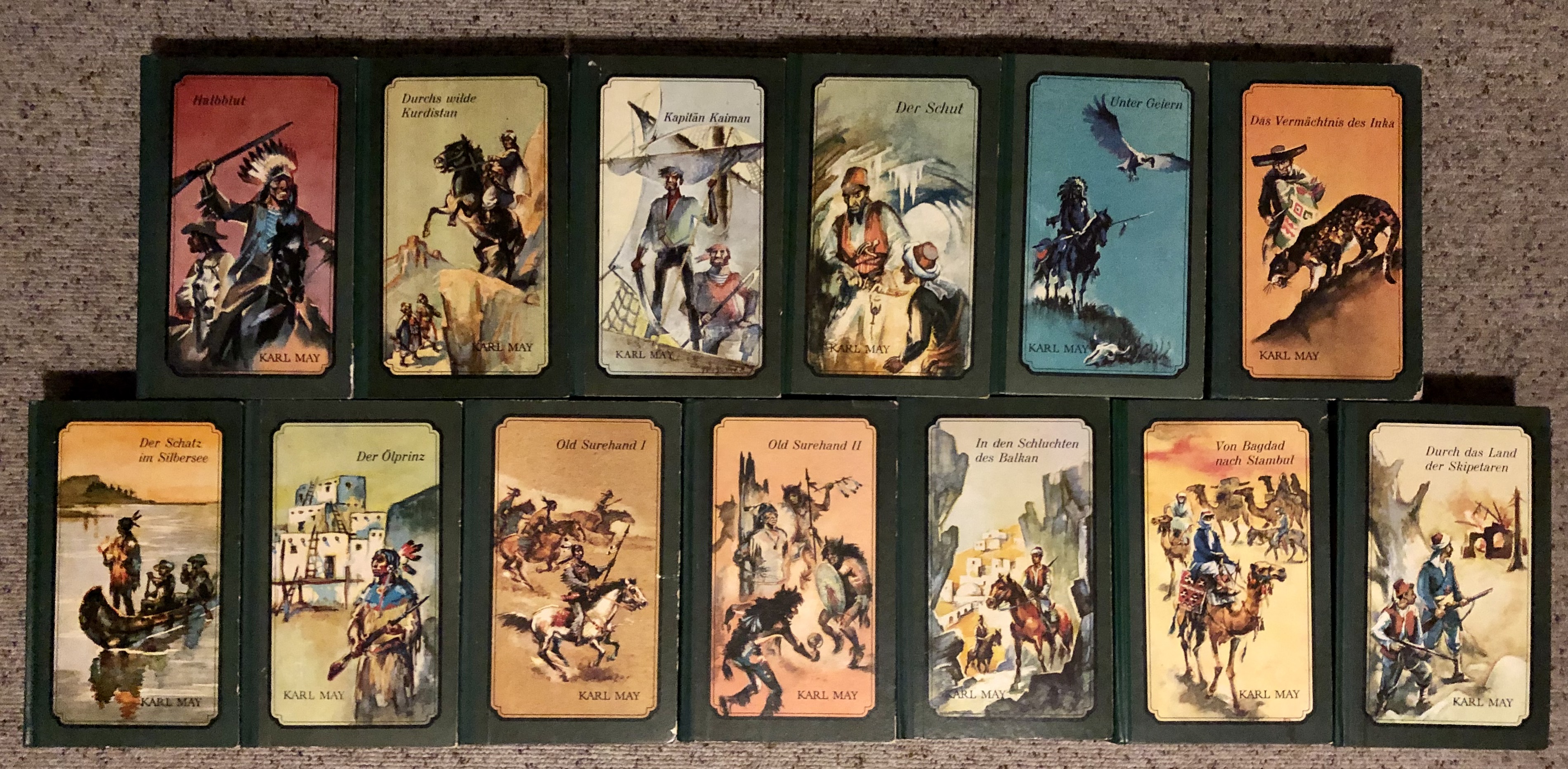 13 Karl May Bände