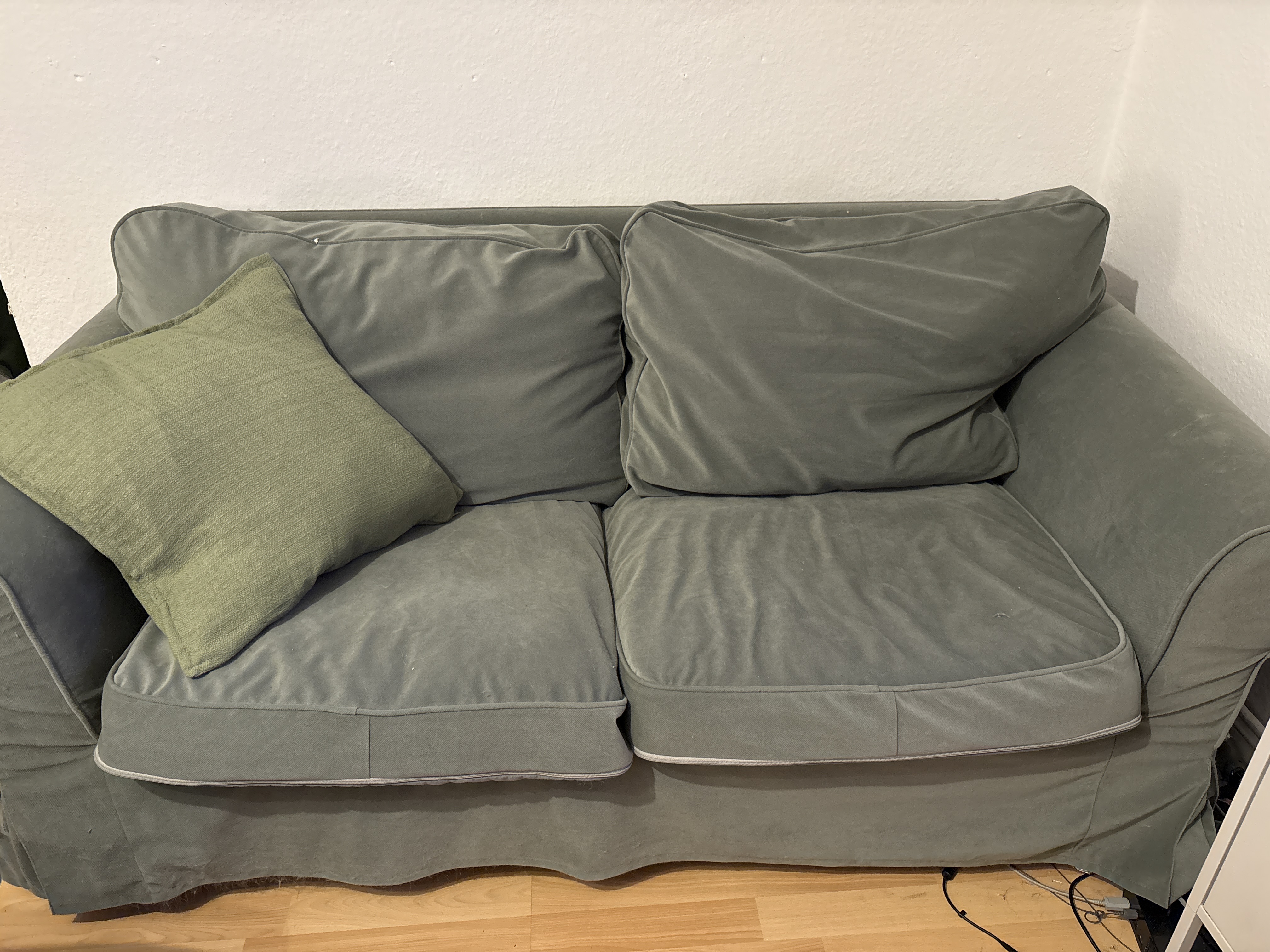 2er Ikea Erktorp-Sofa